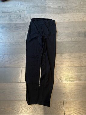 H&M MAMA Black Maternity Leggings with Supportive Waistband